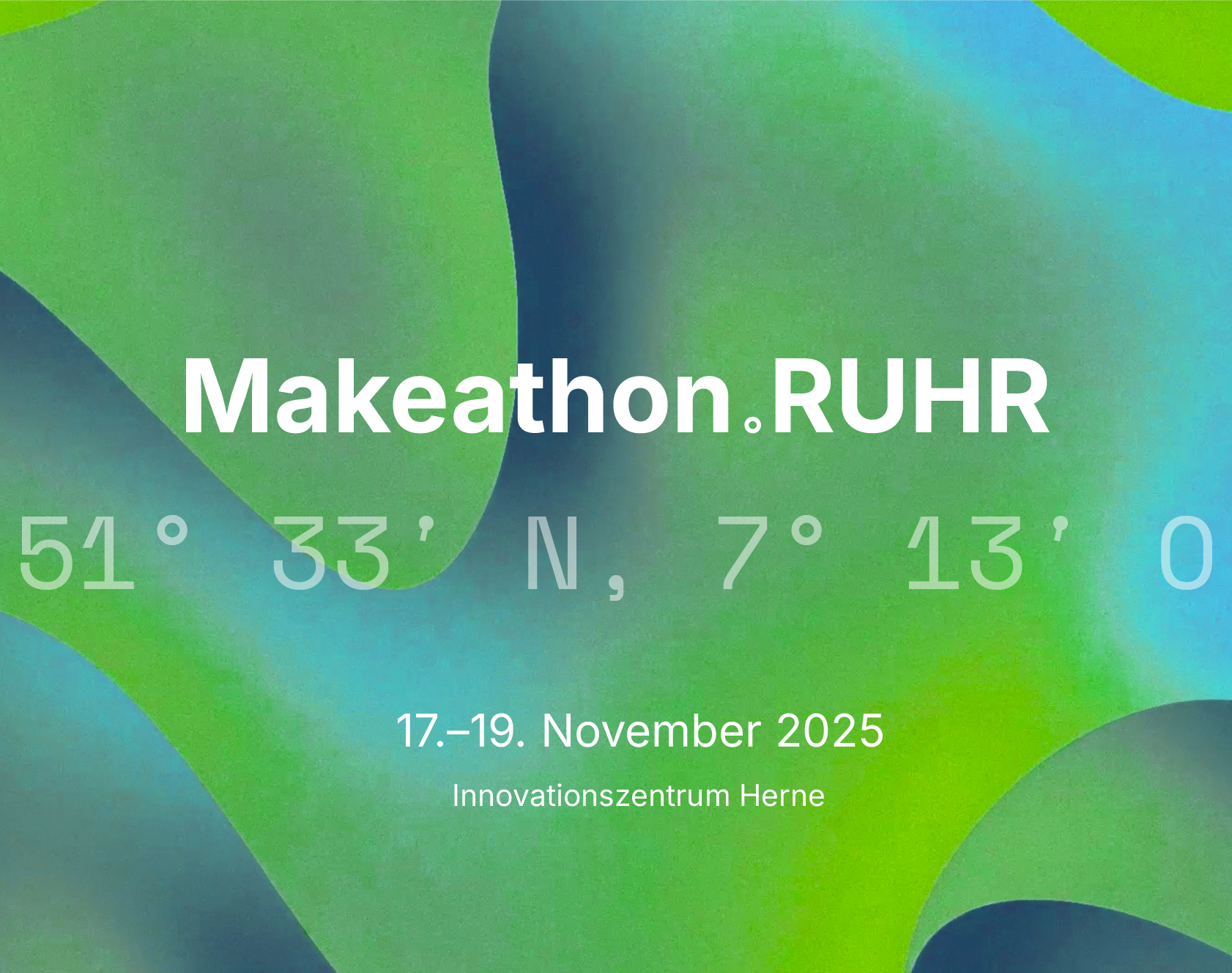 Grafik mit Logo Makeathonruhr
